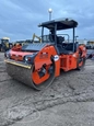 Used Hamm Compactor in yard